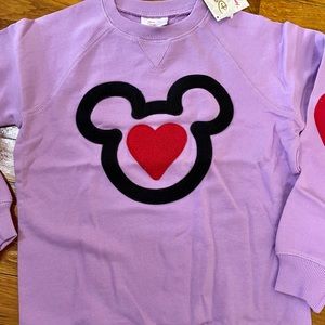 NWT. Mickey sweatshirt.